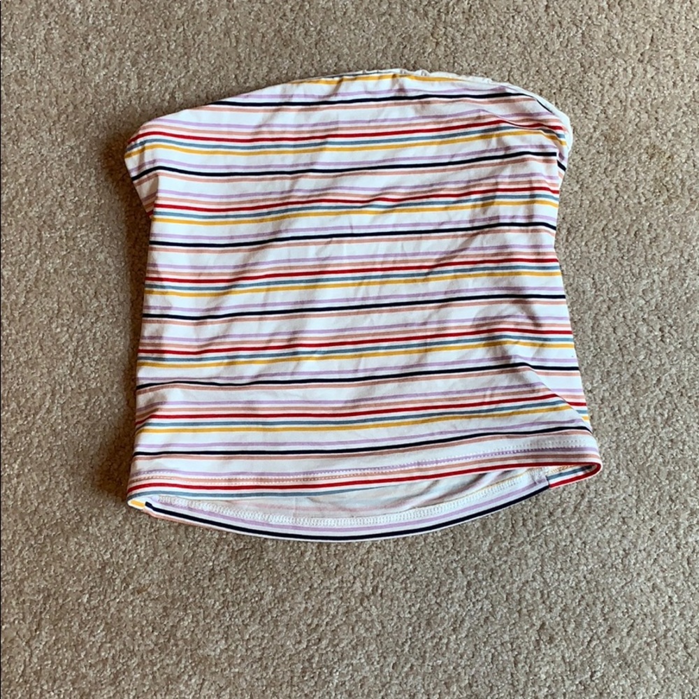 Striped Tube top